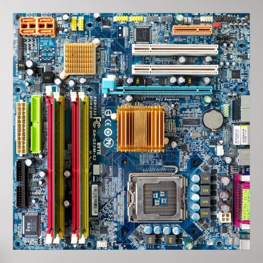 Poster Carte de circuit (Devant)