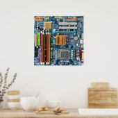 Poster Carte de circuit (Cuisine)