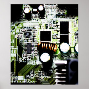 Poster Carte de circuit