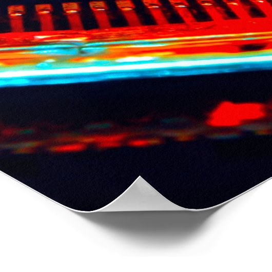 Poster Carte de circuit électronique fermer. électronique (Coin)