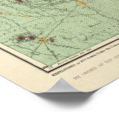 Poster Carte de classification des terres du sud-ouest du (Coin)