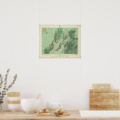 Poster Carte de classification des terres du sud-ouest du (Cuisine)