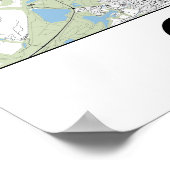 Poster Carte de Cologne (Coin)