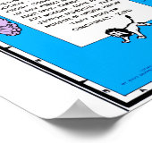 Poster Carte de dessin animé Retro 1966 dans l'Ohio (Coin)