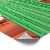 Poster Carte de dessin de l'Arizona (Coin)