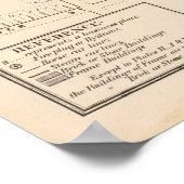 Poster Carte de Dexter Asylum et Central Bridge (Coin)