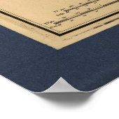 Poster Carte de Dublin Irlande 1797 (Coin)