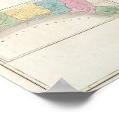 Poster Carte de Floride 2 (Coin)