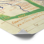 Poster Carte de France, de 'Geographia' (Coin)