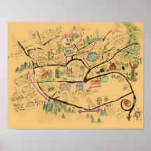 Carte de Fromville, carte de Victor redessinée, ca
