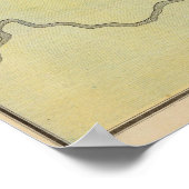 Poster Carte de Hastings, comté de Dakota, Minnesota (Coin)