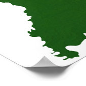 Poster Carte de Indiana 2 (Coin)