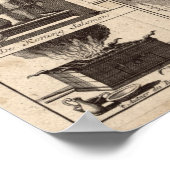 Poster Carte de Jérusalem (Coin)