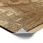 Poster Carte de Jérusalem antique (Coin)