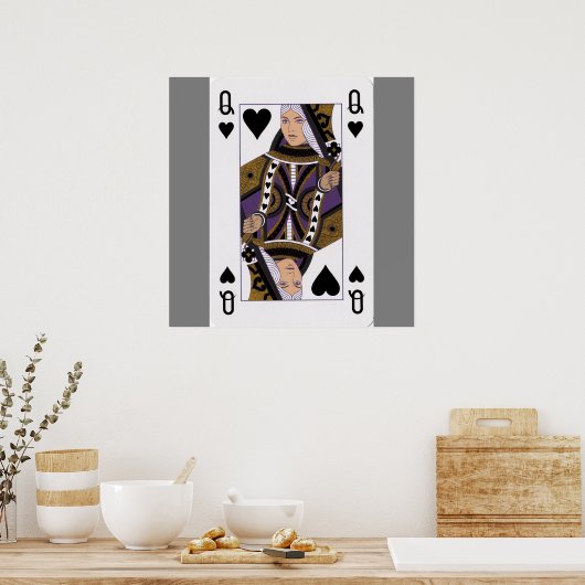 Poster carte de jeu différente (Cuisine)