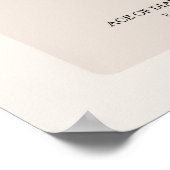 Poster Carte de jeu moderne Paris Ace Diamonds Mur tendan (Coin)