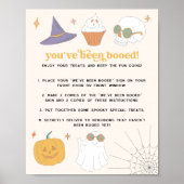 Poster Carte de jeu Voisin Retro Halloween Games Boo (Devant)