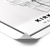 Poster Carte de Kirkland (Coin)