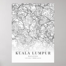 Carte de Kuala Lumpur