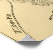 Poster Carte de la bataille de Nashville (Coin)