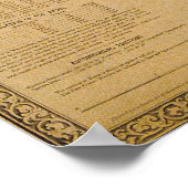 Poster Carte de la guerre civile de Washington DC 1862 (Coin)