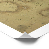 Poster Carte de la guerre révolutionnaire - 1775 (Coin)