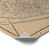 Poster Carte de la Nouvelle-Orléans 1908 (Coin)