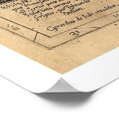 Poster Carte de la Palestine par Tilemann Stella 1600 (Coin)