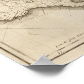 Poster Carte De La Partie Française De Saint Domingue (Coin)