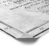 Poster Carte de la piste de Lewis et Clark[1814] (Coin)