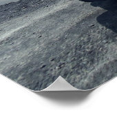 Poster Carte de la plage pour l'aventure en jeep Road to  (Coin)