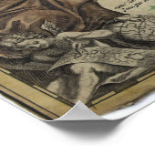 Poster Carte de la Russie (1704) (Coin)