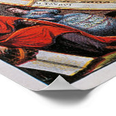 Poster Carte de la Terre basée sur les théories de Ptolém (Coin)