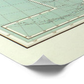 Poster Carte de la truite américaine (1999) (Coin)