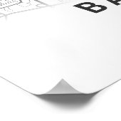 Poster Carte de la ville de Baltimore (Coin)