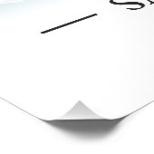 Poster Carte de la ville de style classique de Santorin, (Coin)