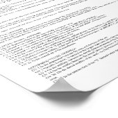 Poster Carte de l'acupuncture de l'acupuncture de chien (Coin)