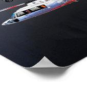 Poster Carte de l'affiche Hélicoptères (Coin)