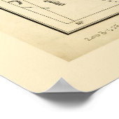 Poster Carte de l'Afghanistan (1878) (Coin)