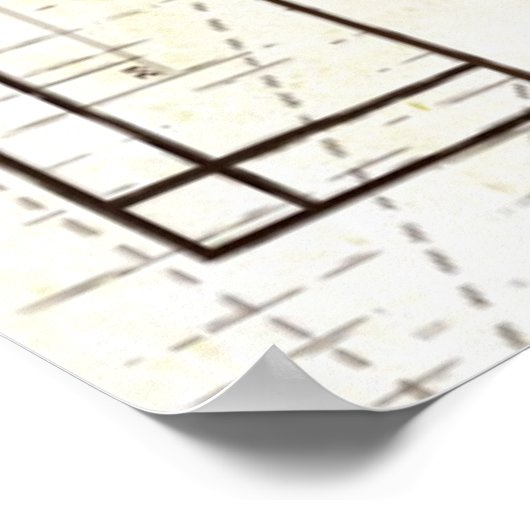 Poster Carte De L'Afrique (Coin)