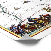 Poster Carte de l'Afrique | 1696 (Coin)