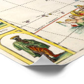 Poster Carte de l'Afrique | Nouvelle-Afrique (Coin)