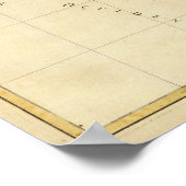 Poster Carte de l'Afrique occidentale (Coin)