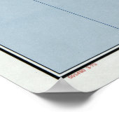 POSTER CARTE DE L'AGENCE CENTRALE DE RENSEIGNEMENT DU VIE (Coin)