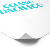 Poster Carte de l'Amérique centrale (Coin)