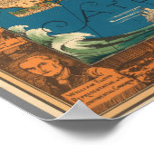 Poster Carte de l'ancienne île (Coin)