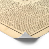 Poster Carte de l'Atlas africain 2 (Coin)