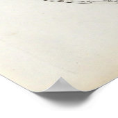 Poster Carte de l'Atlas de l'hémisphère occidental (Coin)