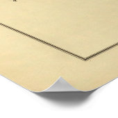 Poster Carte de l'Atlas du fleuve Ohio supérieur (Coin)