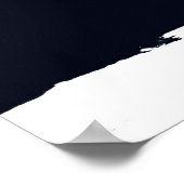 Poster Carte de l'Atlas géographique mondial de la Terre (Coin)